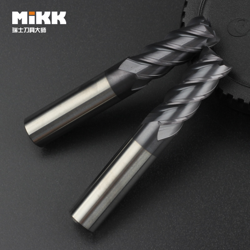 瑞士MIKK石墨平刀 钻石涂层铣刀 电极石墨铣刀